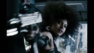Domino (Deadpool 2) scenes