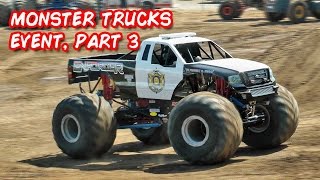 MONSTER TRUCKS AND TUFF TRUCKS, Clark County Fair 2015 (Pt 3)