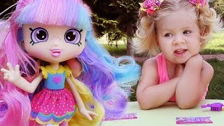 Диана распаковывает Новые КУКЛЫ Шоппиз Shoppies Dolls