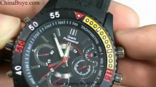 8GB HD Waterproof Spy Watch Camera