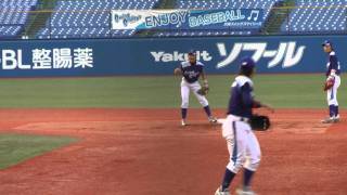 2010.08.30 兵庫スイングスマイリーズ試合前シートノック