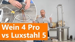 Wein 4 Pro или Luxstahl 5: выбираем лучший самогонный аппарат на 2 дюйма | вейн или люкссталь?