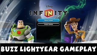 Disney Infinity Buzz Lightyear Toy Story Play Set Pack Gameplay XBOX 360