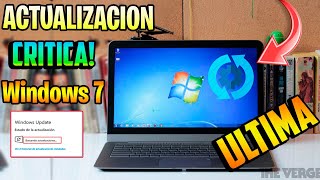 ?Actualización URGENTE de WINDOWS 7 2020/  Ya la ULTIMA