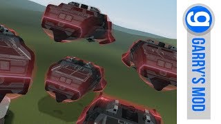 "Blowing friends up with a carrier!" Gmod Battlefield 2142 Mod (Garry's Mod)