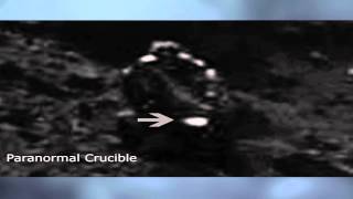 Alien Driving Vehicle Caught On Mars