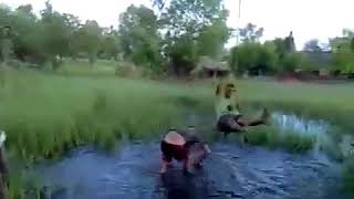 Пьяный и тарзанка