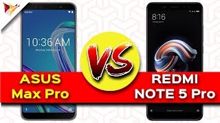 Asus Zenfone Max Pro M1 Vs Xiaomi redmi Note 5 Pro Design,Camera, Performance Comparison|Data Dock