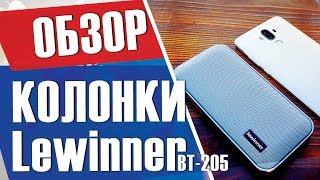 Обзор bluetooth колонки AEC/Lewinner BT – 205 с Aliexpress