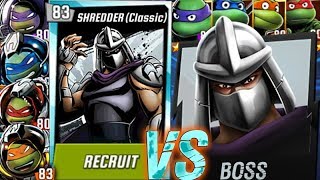 SHREDDER CLASSIC VS SHREDDER CLASSIC BOSS. Update X Teenage Mutant Ninja Turtles Legends Episode #14