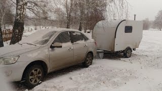 Кемпер своими руками. Новогодняя поездка.