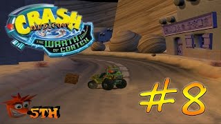 Прохождение Crash Bandicoot: The Wrath of Cortex (PS2) #8 - Огонь - камни и реликвии