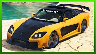 TOKYO DRIFT CAR MOD!! (Drifting With The Mazda RX7) - GTA 5 CAR MODS