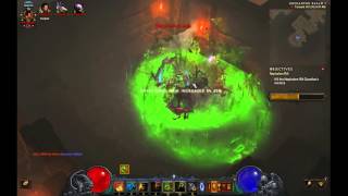 Diablo 3 Plague Swarm Witch Doctor build 2.3.0 HARDCORE Torment 8 farming Oct 24th 2015