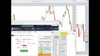 Trick Rise Fall RF 5 Tick Dengan Membaca Pivot Point di Binary com 360p