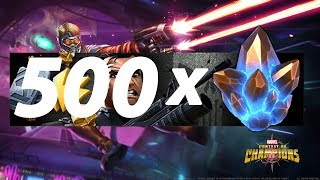Открытие 500 кристаллов арены освобожденного