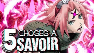 5 CHOSES À SAVOIR SUR SAKURA HARUNO ! ?| NARUTO TOP 5