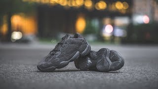 Adidas Yeezy 500 "Utility Black": Unboxing & On-Feet