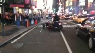 T-REX motorcycle, gets pushed !!!!!