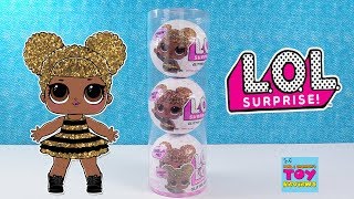 LOL Surprise Doll Glitter Series 3 Pack Tube Toy Review Opening | PSToyReviews