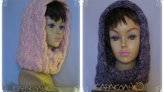Видеообзор - Капор-манишки "Фиалка" и "Снежная королева" - НЕ МК (не мастер-класс)!