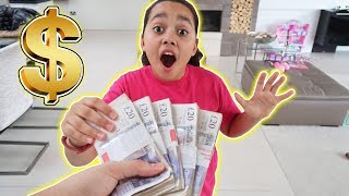 GIVING £10,000 TO MY LITTLE SISTER *PRANK*