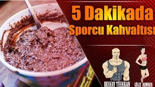 5 Dakikada Pratik & Besleyici Sporcu Kahvaltısı| Fit Tarif | Yulaf & Kazein | Berkay Türkkan