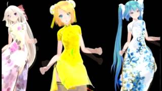 【MMD】T-ara (티아라) - Sexy Love [Gumi, Rin, Neru, Miku & IA]