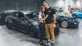 CAR SHOW ROLL IN - PRE STAGING MY WRX!