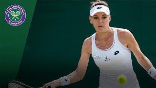 Agnieszka Radwanska v Christina McHale highlights - Wimbledon 2017 second round