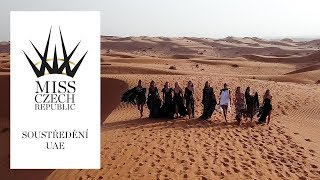 MISS CZECH REPUBLIC 2018 - Soustředění v UAE