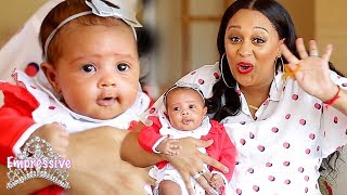 Tia Mowry reveals her baby girl for the first time!
