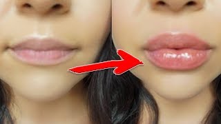 ДВЕ МИНУТКИ И ГУБЫ КАК У КРАСОТКИ! КАК УВЕЛИЧИТЬ ГУБЫ  В ДОМАШНИХ УСЛОВИЯХ