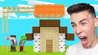 RUSZTOWANIE z LAWĄ PRANK na PALIONIE w Minecraft!