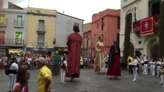 Festa Major de Badalona 2015 - Lluïment a la plaça de la Vila