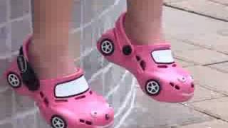 LooneyPals Children's Car Shoes Crocs Style