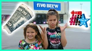 $20 DOLLAR FIVE BELOW SHOPPING ? CHALLENGE "SISTER FOREVER"