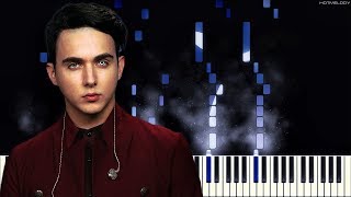 MELOVIN - Expectations (Вітрила) | Как играть на пианино | Кавер, Караоке (OST Новенька)