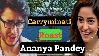 carryminati roast Ananya pandey | Ananya Pandey struggle | pubg mobile gameplay | pubg wala dost
