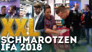 XXL-Schmarotzen auf der IFA 2018 Messe !!!