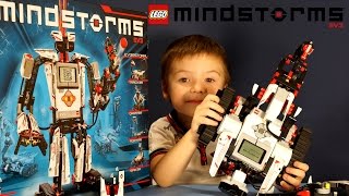 Lego Mindstorms ev3 Track3r обзор на русском. Игрушки Роботы на радиоуправлении. Lego 31313