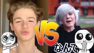 Пэйтон против Мимимишки в тик ток Payton Moormeier vs mimimizhka in tiktok