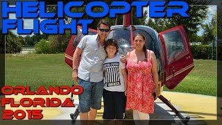 Helicopter Flight -Orlando,Florida 2015
