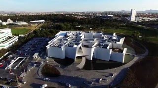 Museo Barroco Internacional Puebla, México. Drone Film.