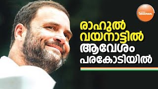 രാഹുൽ വയനാട്ടിൽ, ആവേശം പരകോടിയിൽ | RAHUL GANDHI | WAYANAD