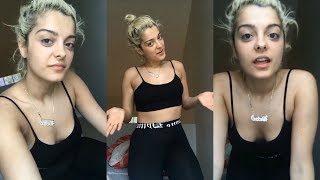 Bebe Rexha | Instagram Live Stream | 1 June 2017 [ without makeup ]