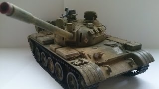 СБОРНЫЕ МОДЕЛИ Обзор модели танка Т-55А масштаб 1:35 от Skif