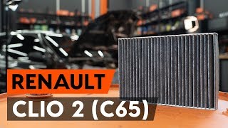 Как заменить салонный фильтр на RENAULT CLIO 2 (C65) [ВИДЕОУРОК AUTODOC]
