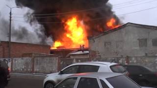 Узловая пожар на хладокомбинате 11 декабря 2014