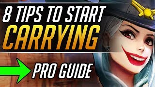 8 Tips EVERY ASHE Needs to MASTER - Grandmaster Gameplay Tricks - Overwatch Guide